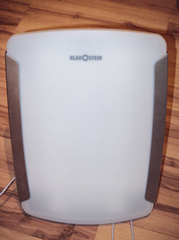 Photograph of Klarstein seasonal affective disorder lamp by Peter Free.